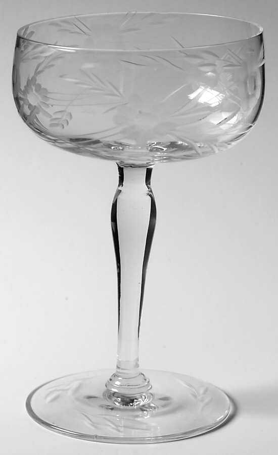 1500-16 Champagne/Tall Sherbet by Glastonbury - Lotus-1