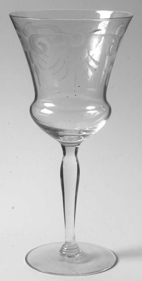 3720-14 Water Goblet by Glastonbury - Lotus-1