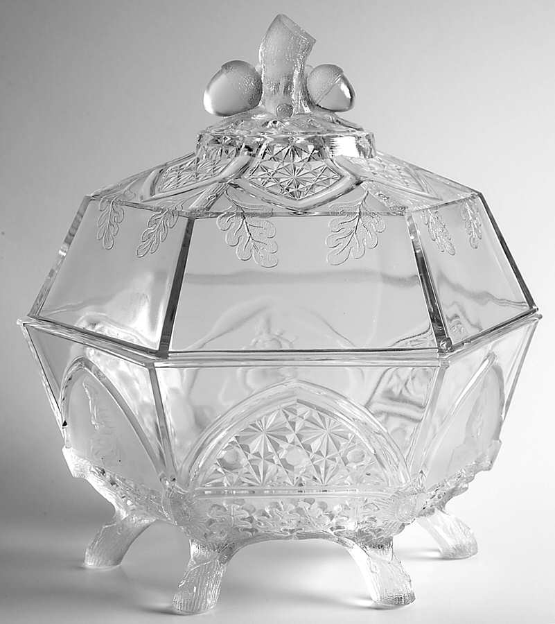 Classic 7" Width Compote & Lid by Gillinder-1