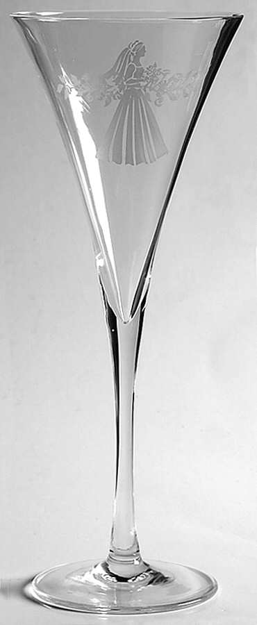 Perfect Pair Fluted Champagne by Gorham Crystal-1
