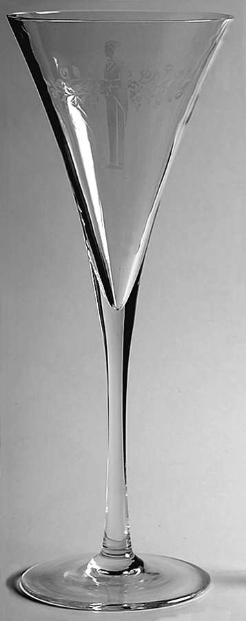 Perfect Pair Fluted Champagne by Gorham Crystal-1