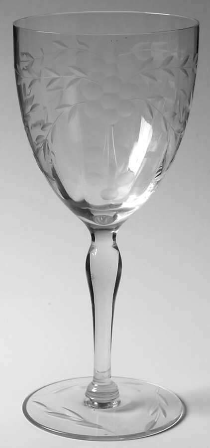 66-2 Water Goblet by Glastonbury - Lotus-1