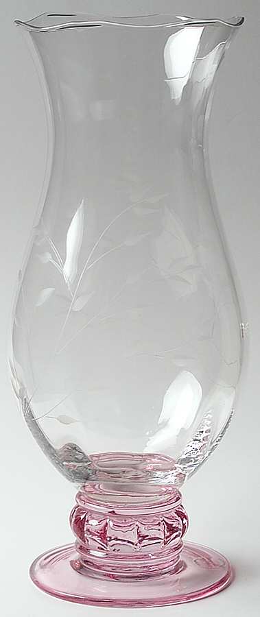 Rose Serenade Medium Vase by Gorham Crystal-1