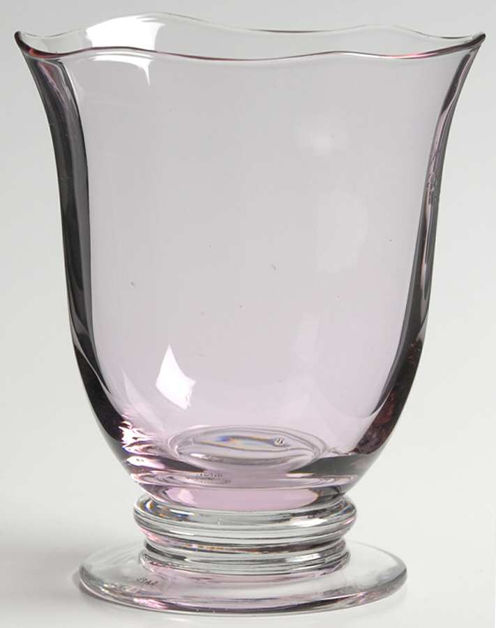 Rose Serenade Pink Double Old Fashioned by Gorham Crystal-1
