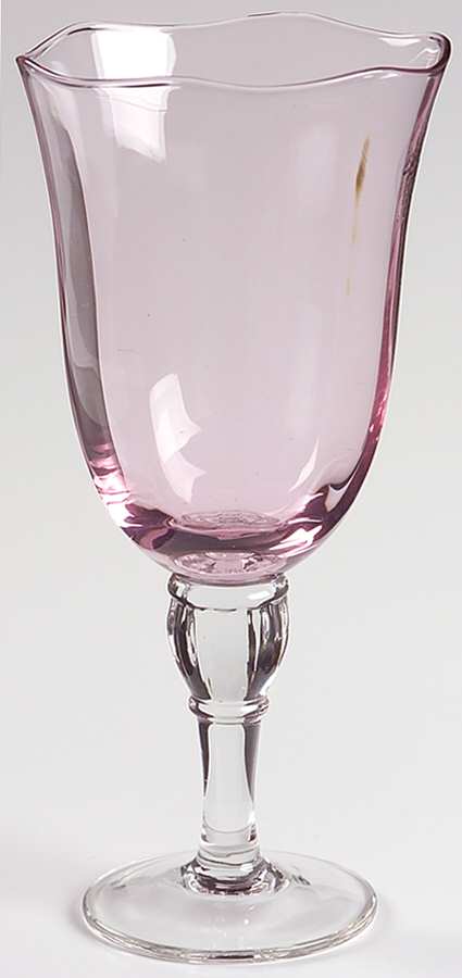 Rose Serenade Pink Iced Tea by Gorham Crystal-1