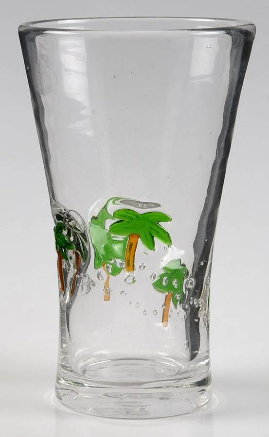 Palm Tree Highball Glass by Global Amici-1