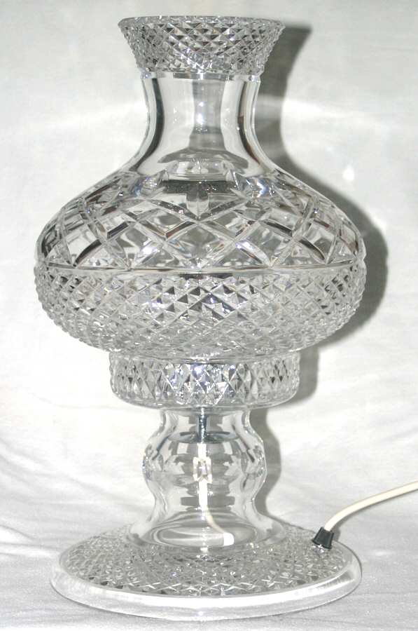 Newgrange (2 Piece) Electric Hurricane Lamp by Galway-1