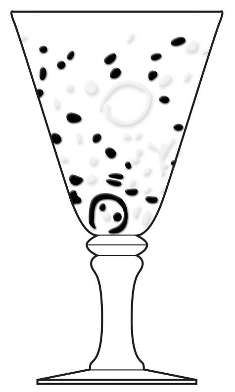 Splash Water Goblet by Global Amici-1