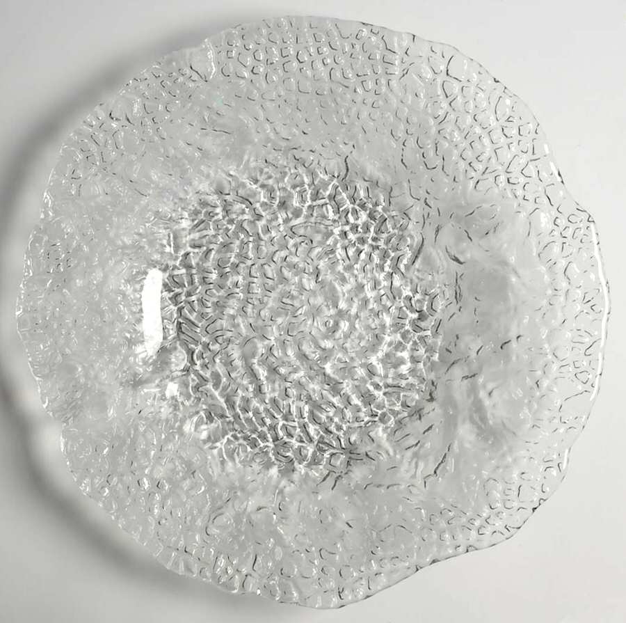 Pebbles Clear Dinner Plate by Global Amici-1