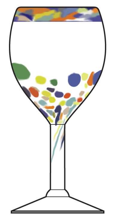 Celebrate Water Goblet by Global Amici-1