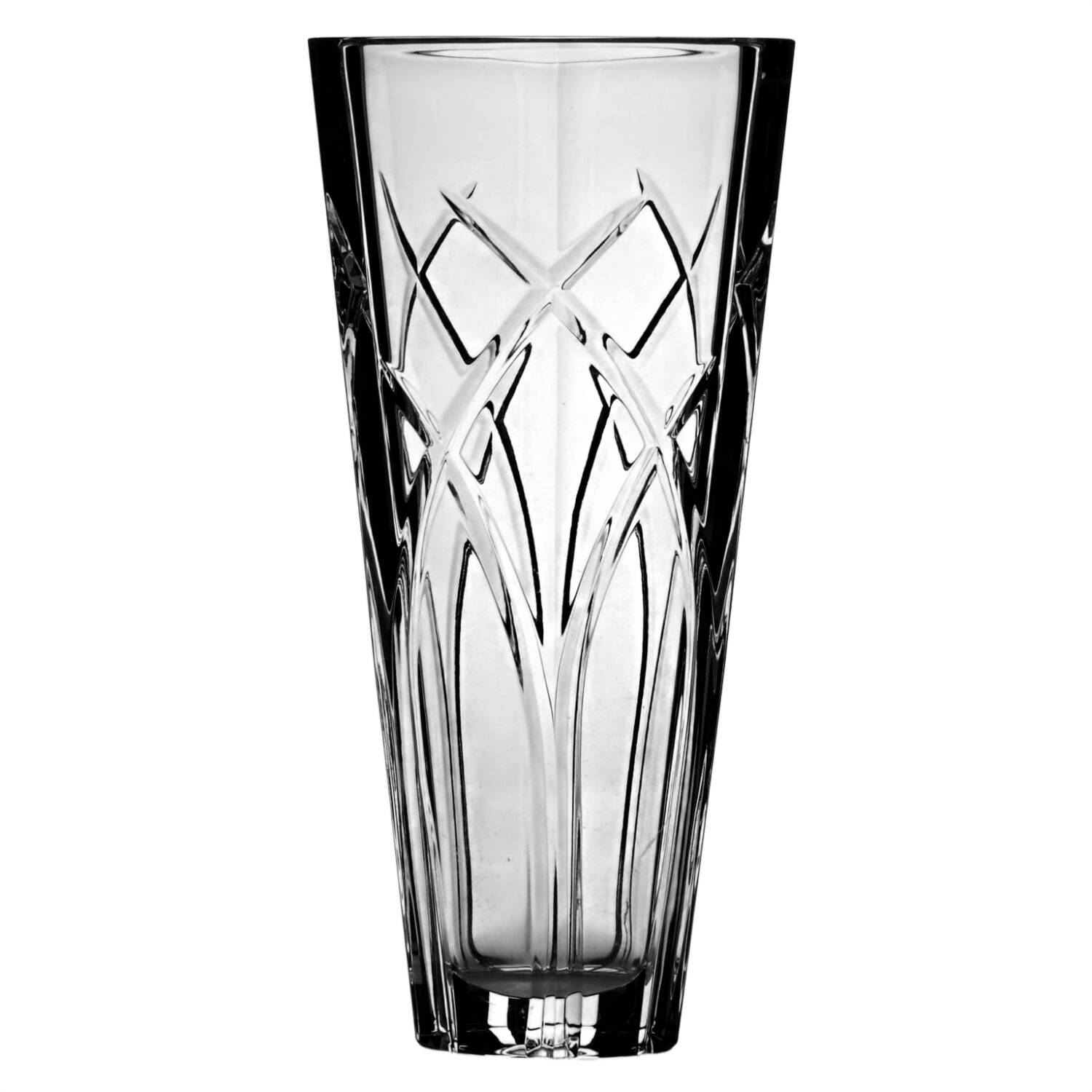 Mystique 12" Triangular Vase by Galway-1
