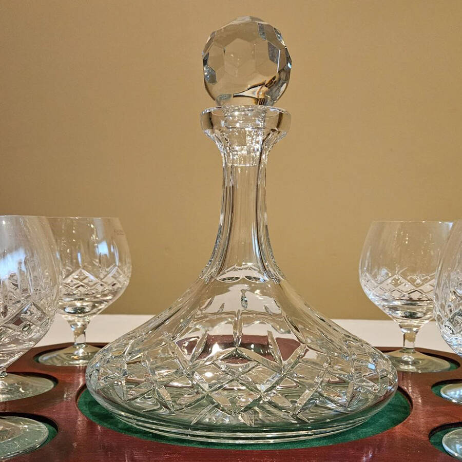 Longford (New Shape, 2007) Ships Decanter & Stopper by Galway-1