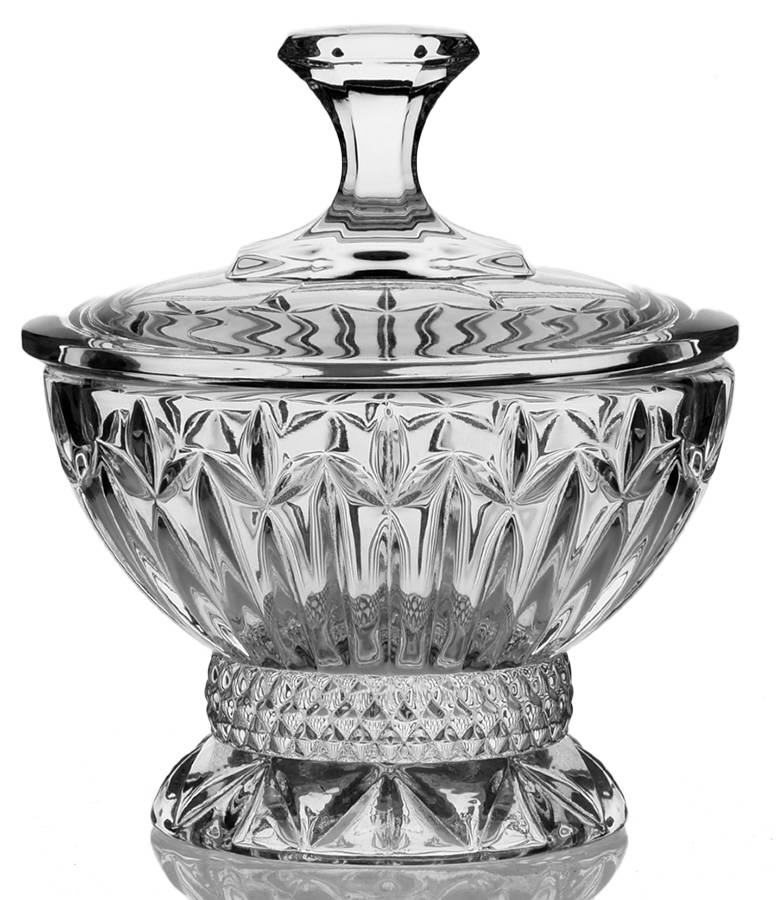 Olympia Sugar Bowl & Lid by Godinger-1