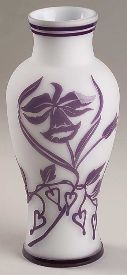 Spring Blush (Vases) 9" Flower Vase by Gorham Crystal-1