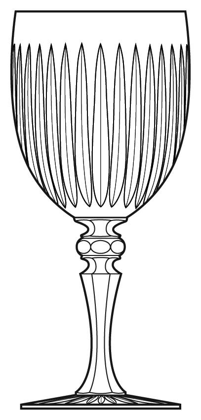 GAL13 Water Goblet by Galway-1