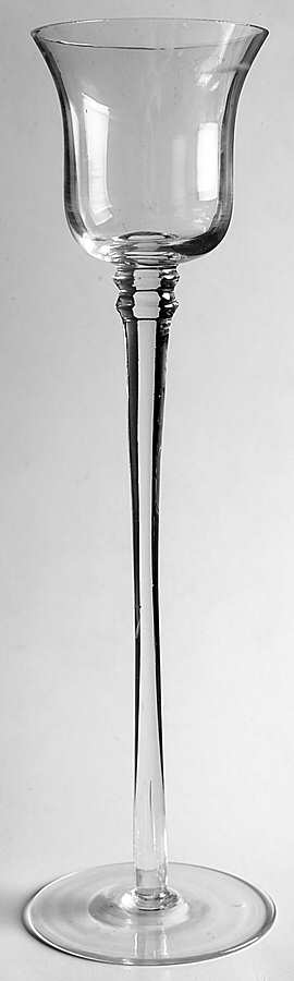 Infinity 11" Candleholder by Gorham Crystal-1