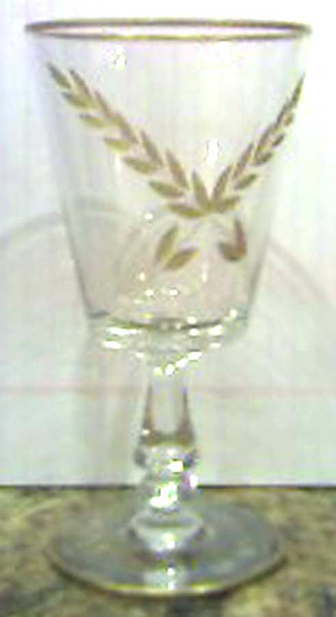 54-9 Water Goblet by Glastonbury - Lotus-1