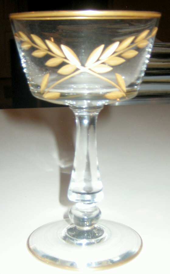 54-9 Champagne/Tall Sherbet by Glastonbury - Lotus-1