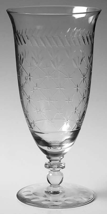 Chintz (Stem 67, Cut 4) Iced Tea by Glastonbury - Lotus-1