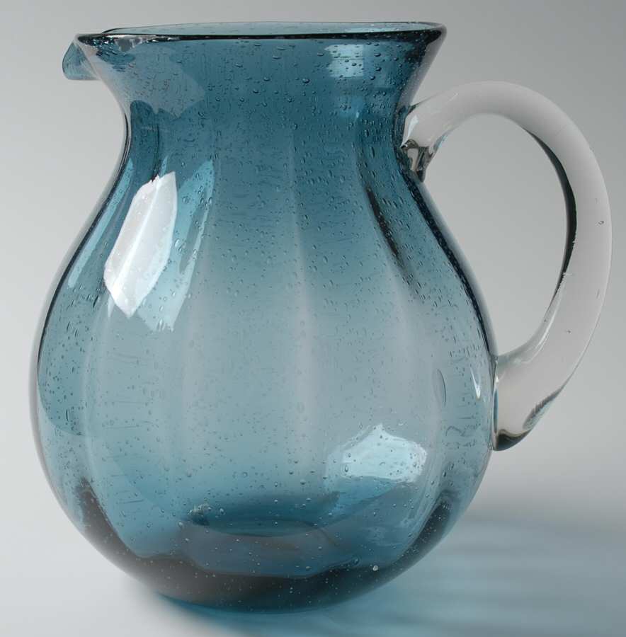 Shades Bubbles Blueberry 128 Oz Pitcher by Gibson-1