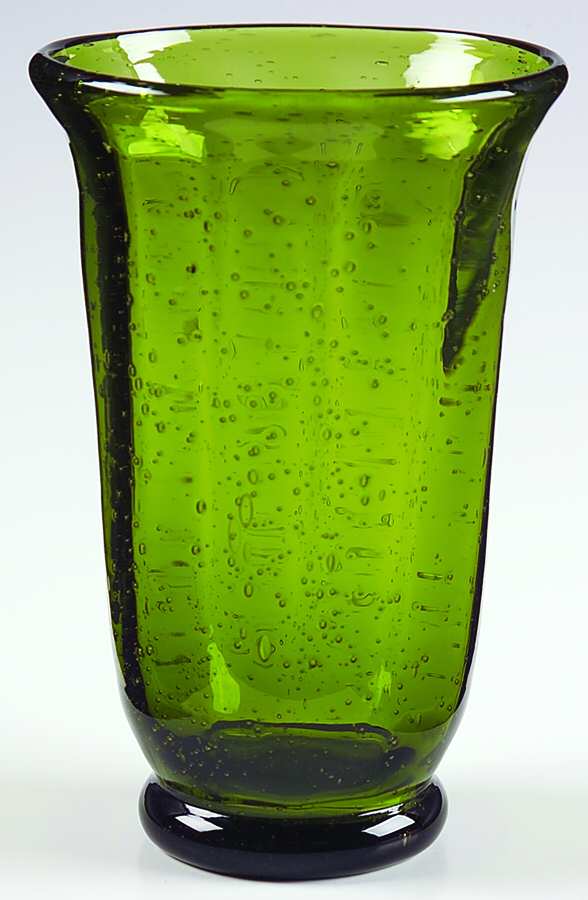 Shades Bubbles Olive Green 20 Oz Flat Tumbler by Gibson-1