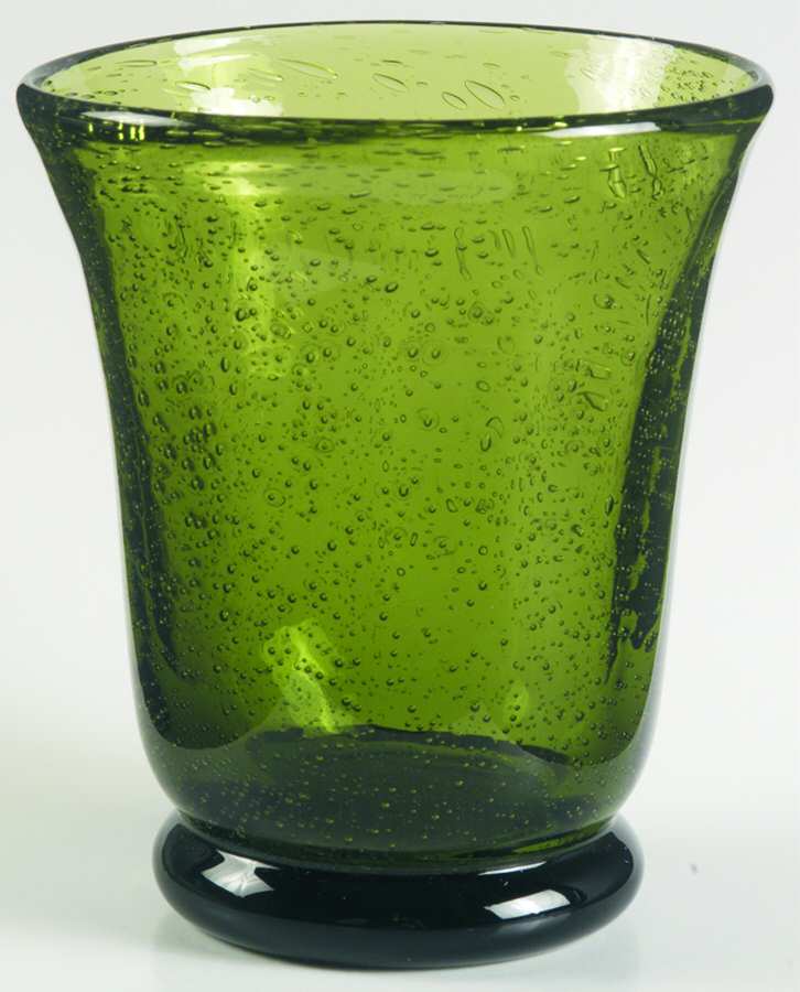 Shades Bubbles Olive Green Double Old Fashioned by Gibson-1