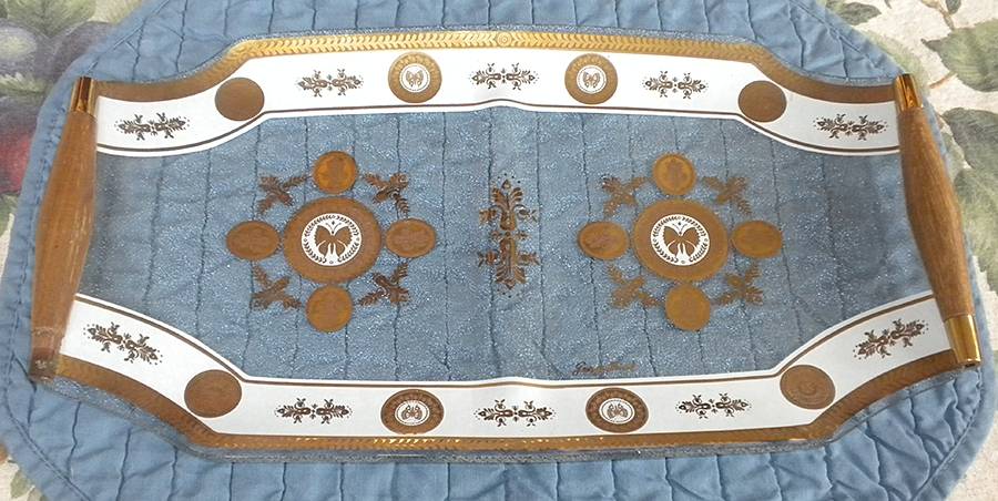 Embassy 15" Rectangular Platter by Georges Briard-1