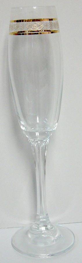 Regal Gold Fluted Champagne by Gorham Crystal-1
