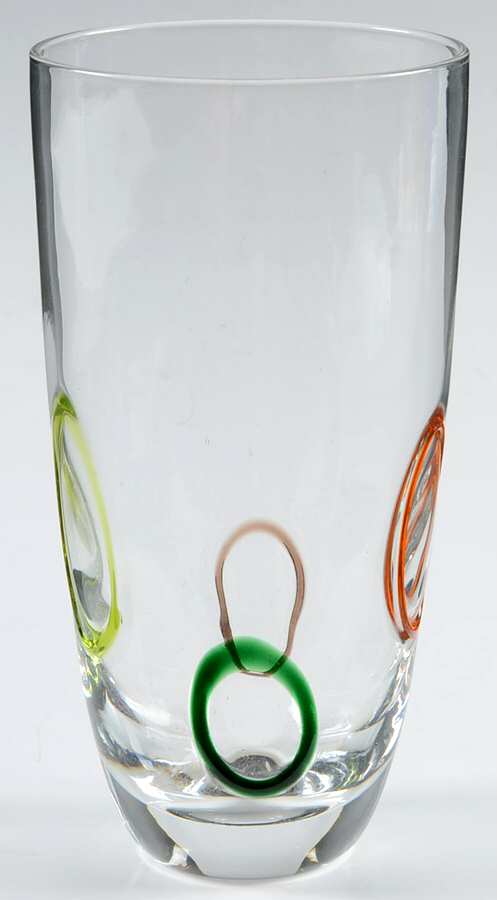 Color Rings Highball by Gorham Crystal-1