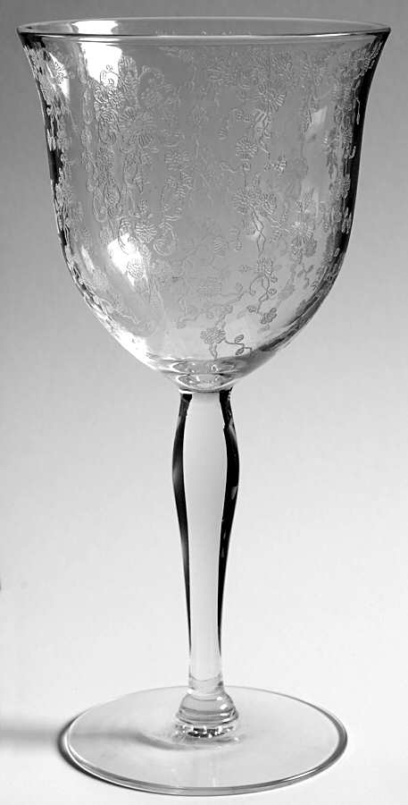 Reflection (Stem 36) Water Goblet by Glastonbury - Lotus-1