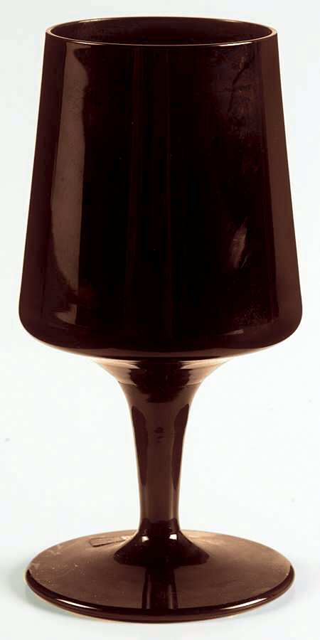 Verve Brown Water Goblet by Gorham Crystal-1