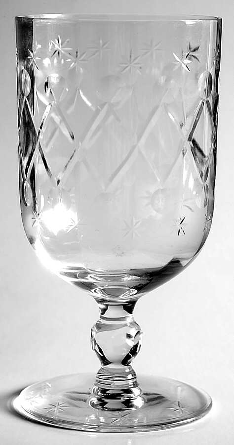 40-4 Low Water Goblet by Glastonbury - Lotus-1