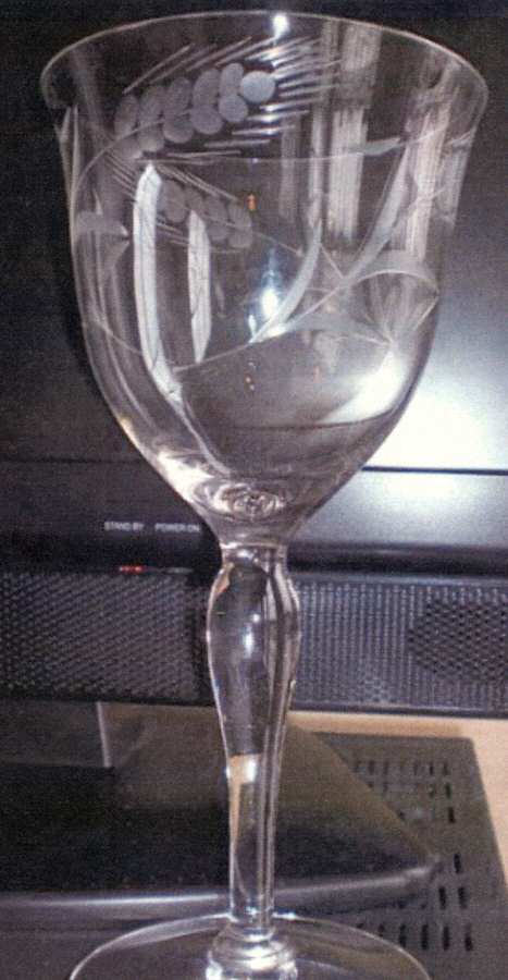 36-8 Water Goblet by Glastonbury - Lotus-1