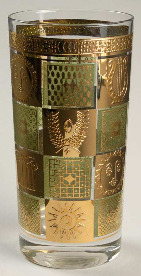 GBG17 10 Oz Flat Tumbler by Georges Briard-1