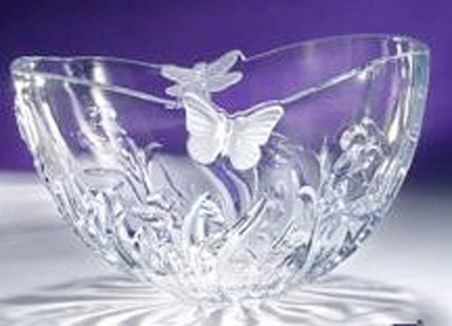Butterfly 12" Oblong Bowl by Godinger-1
