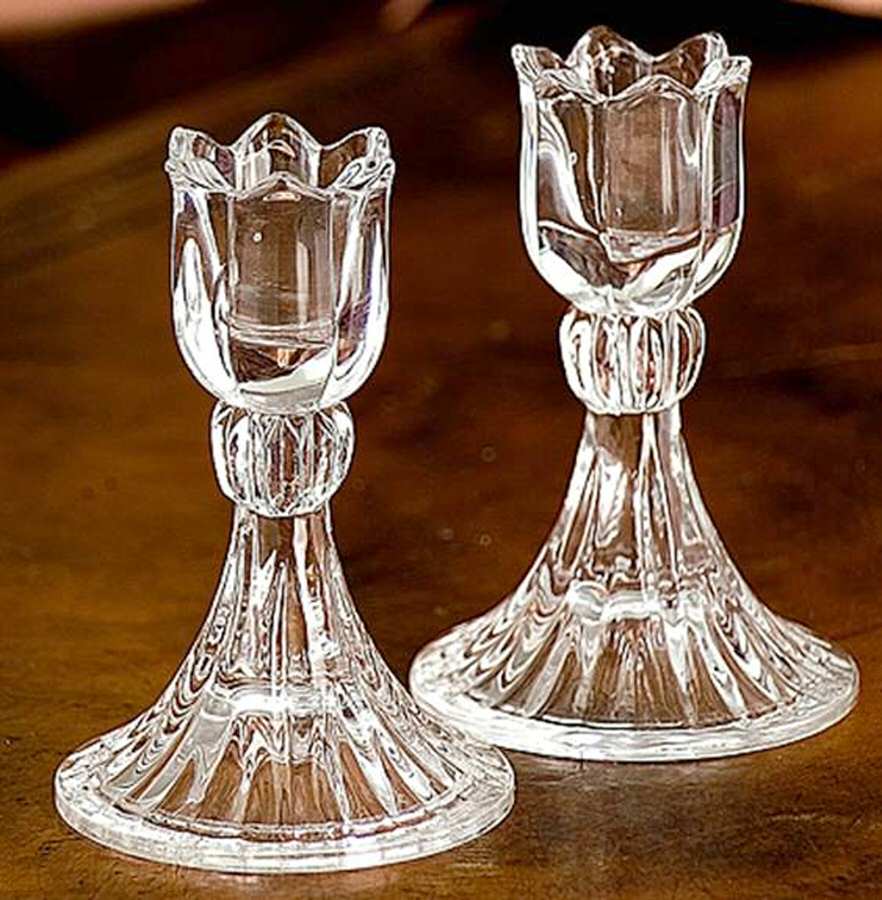 Tulip 5" Single Light Candlestick by Godinger-1