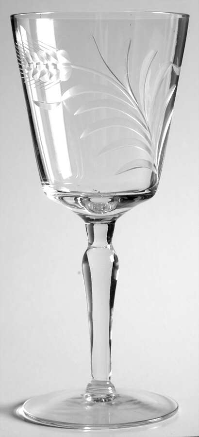 2010-1 Water Goblet by Glastonbury - Lotus-1