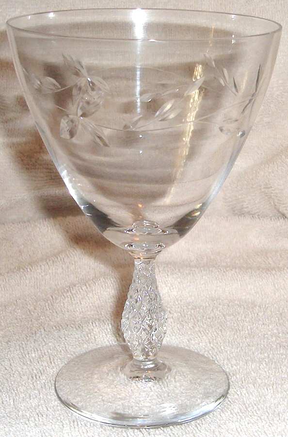 L11-3 Water Goblet by Glastonbury - Lotus-1