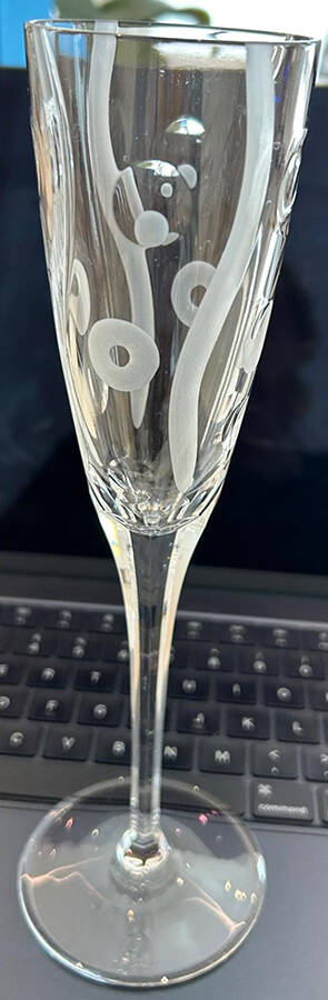 Deco Fluted Champagne by Godinger-1
