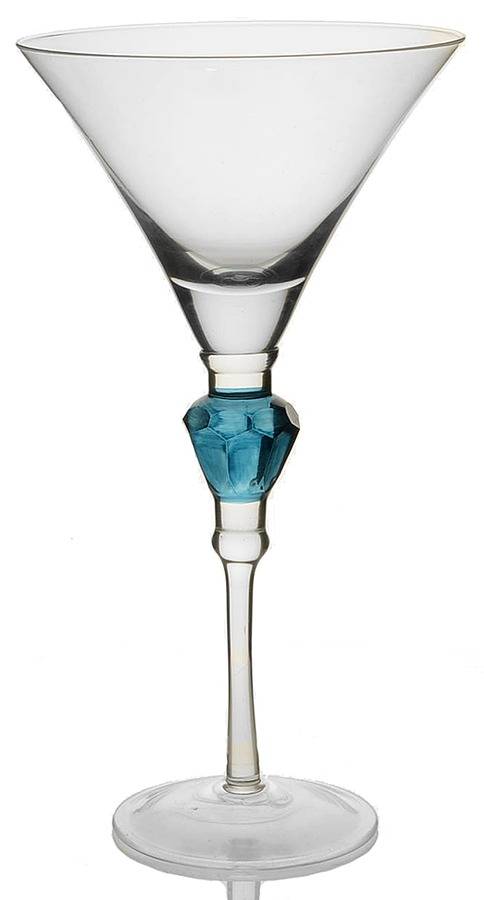 Gemstones Martini Glass by Gorham Crystal-1