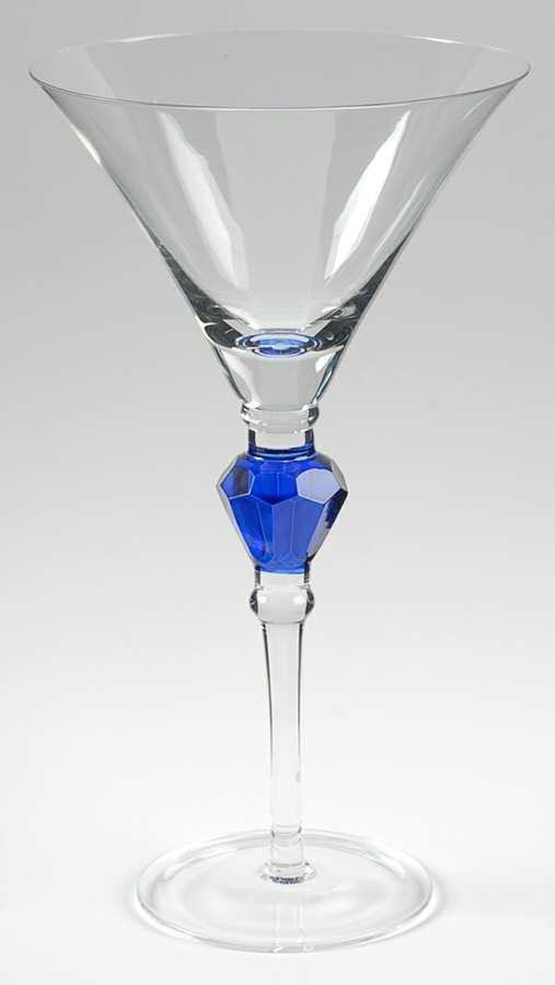 Gemstones Martini Glass by Gorham Crystal-1