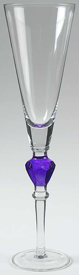 Gemstones Fluted Champagne by Gorham Crystal-1