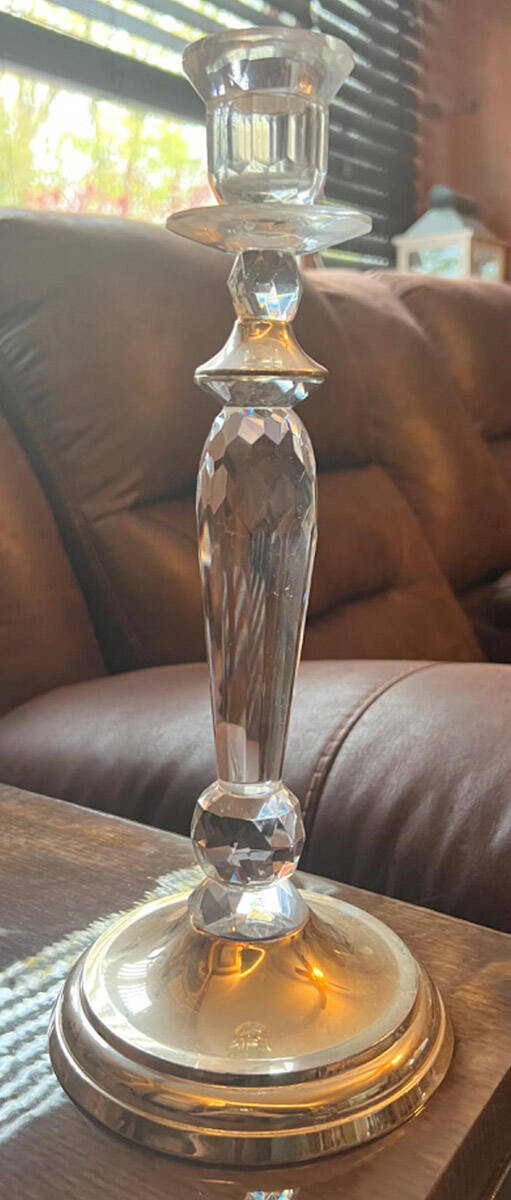 Prism 9" Single Light Candlestick by Godinger-1