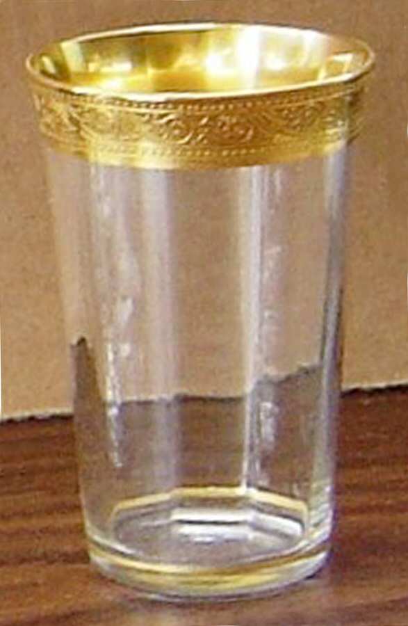 2011-4 Flat Tumbler by Glastonbury - Lotus-1