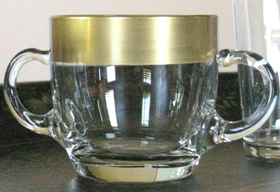 Tiara (Gold Band) Open Sugar by Glastonbury - Lotus-1