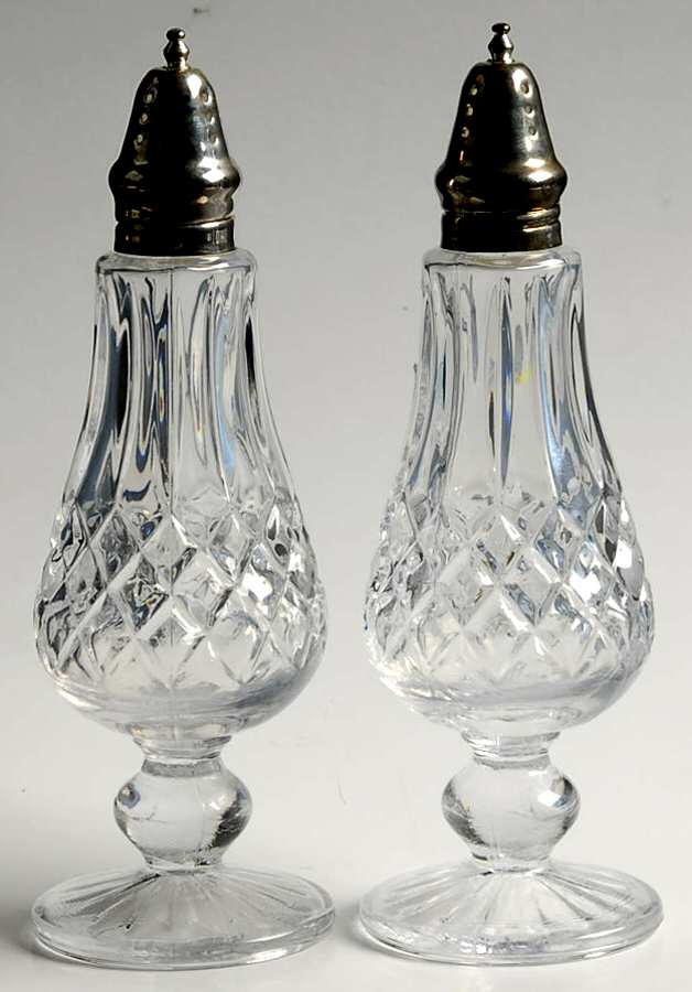 GCY12 Footed Shaker Set & Metal Lids by Godinger-1