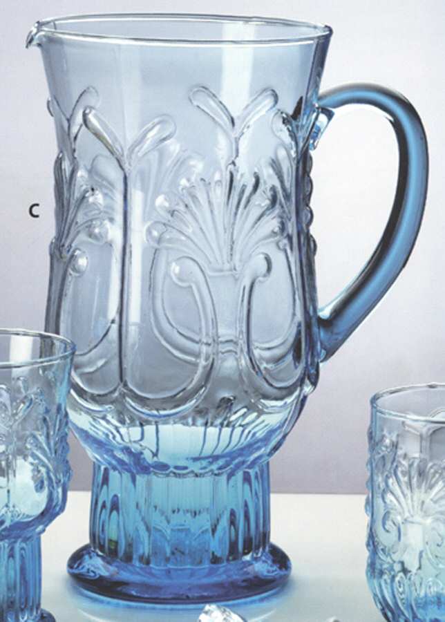 Versailles Aqua 64 Oz Pitcher by Global Amici-1