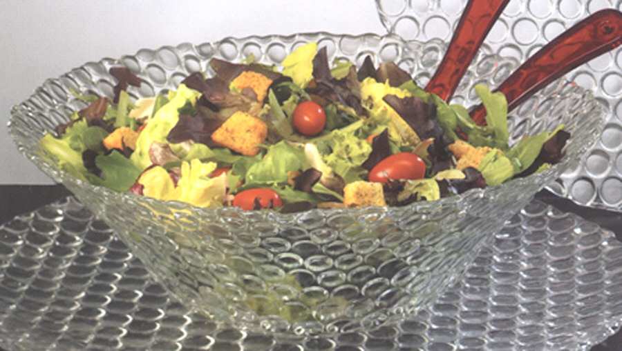 Button 13" Salad Bowl by Global Amici-1