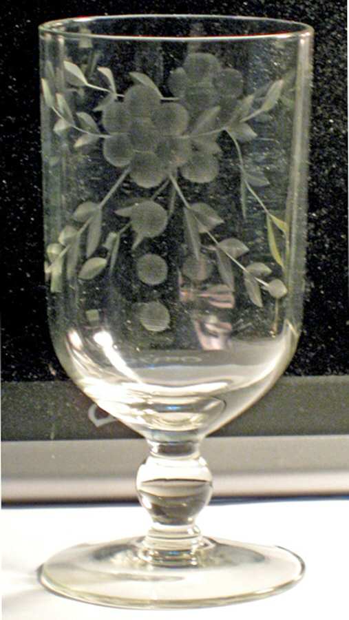 37-11 Footed Tumbler by Glastonbury - Lotus-1