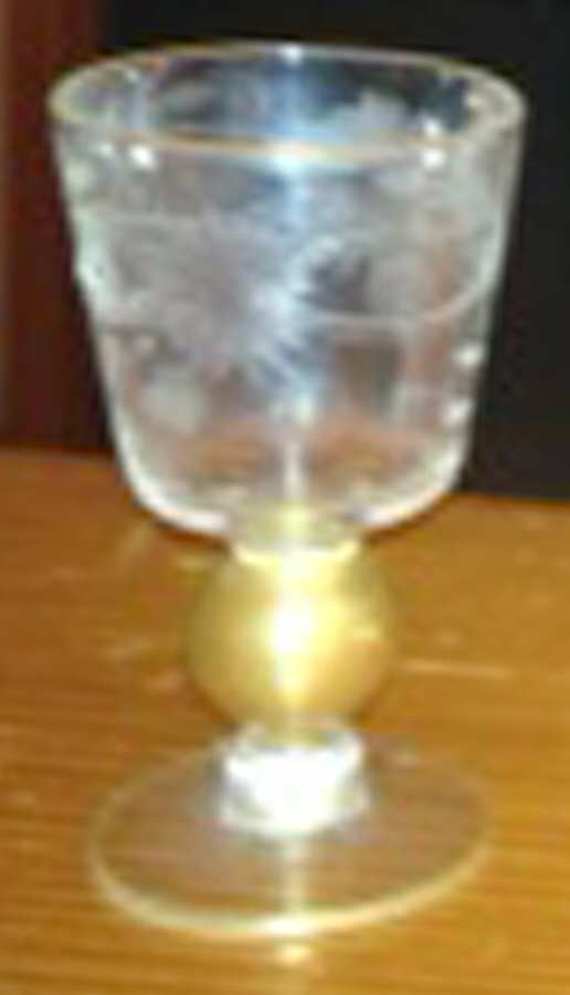 553-6 Cordial Glass by Glastonbury - Lotus-1